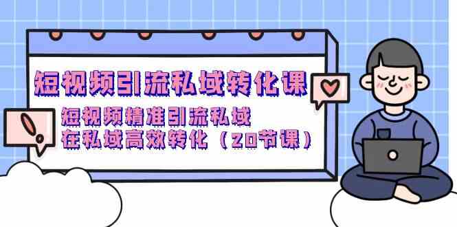 短视频引流私域转化课，短视频精准引流私域，在私域高效转化（20节课）插图