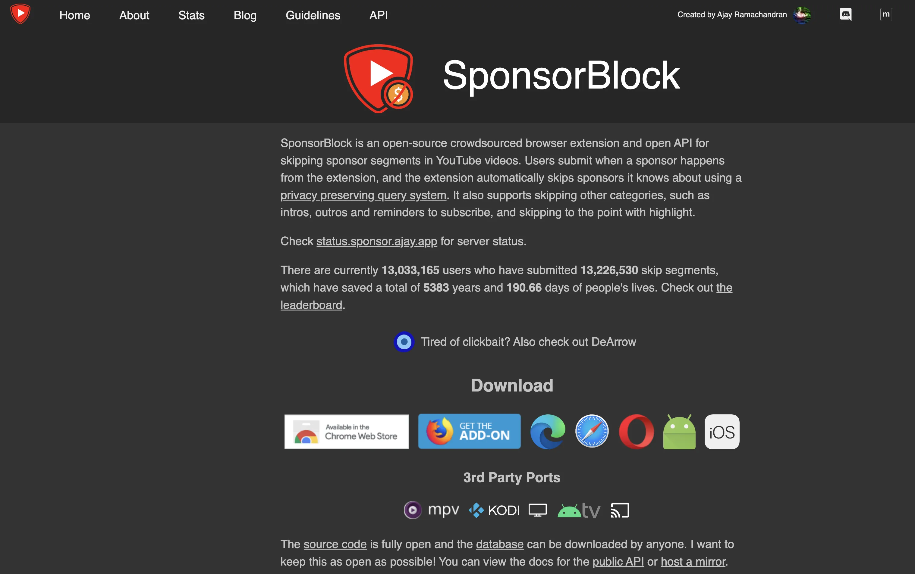 SponsorBlock