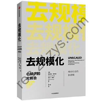 《去规模化：小经济的大机会》 掌握塑造未来的颠覆性选择