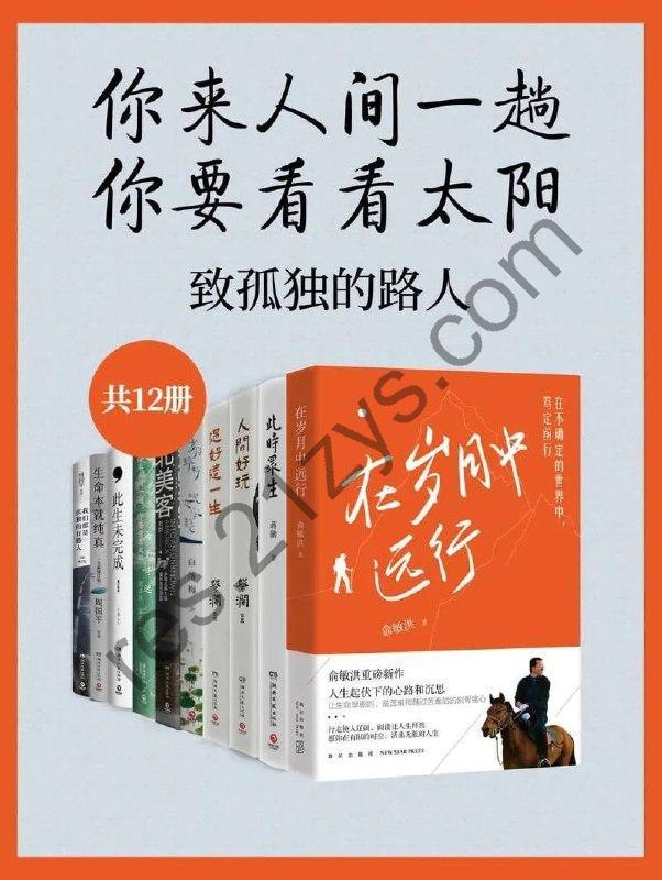 你来人间一趟，你要看看太阳：致孤独的路人（共12册）