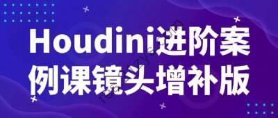 Houdini 进阶案例课镜头增补版