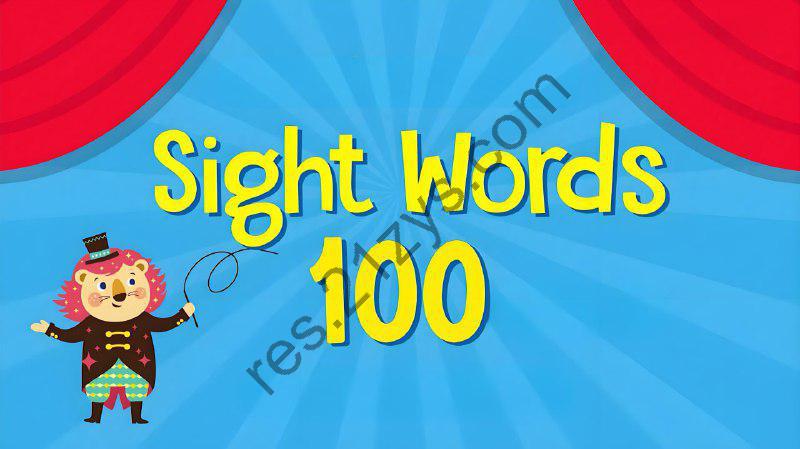 精品外教 Brian Stuart《 Sight Words100高频词课程》