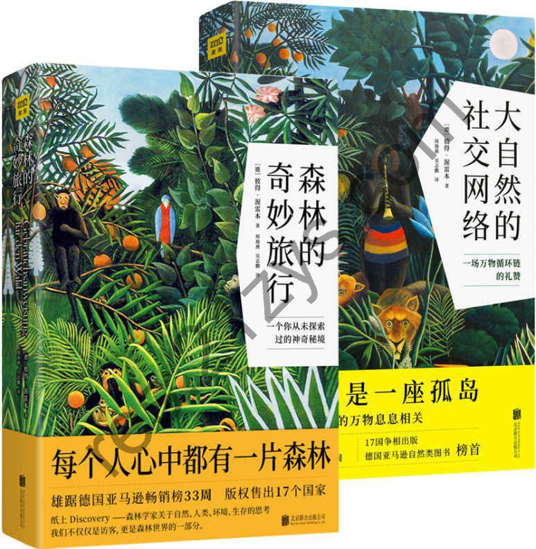 自然万物科普百科_大自然的社交网络+森林的奇妙(套装共2册)