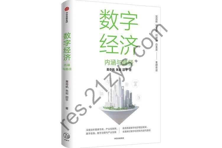 《数字经济：内涵与路径》 黄奇帆系列作品