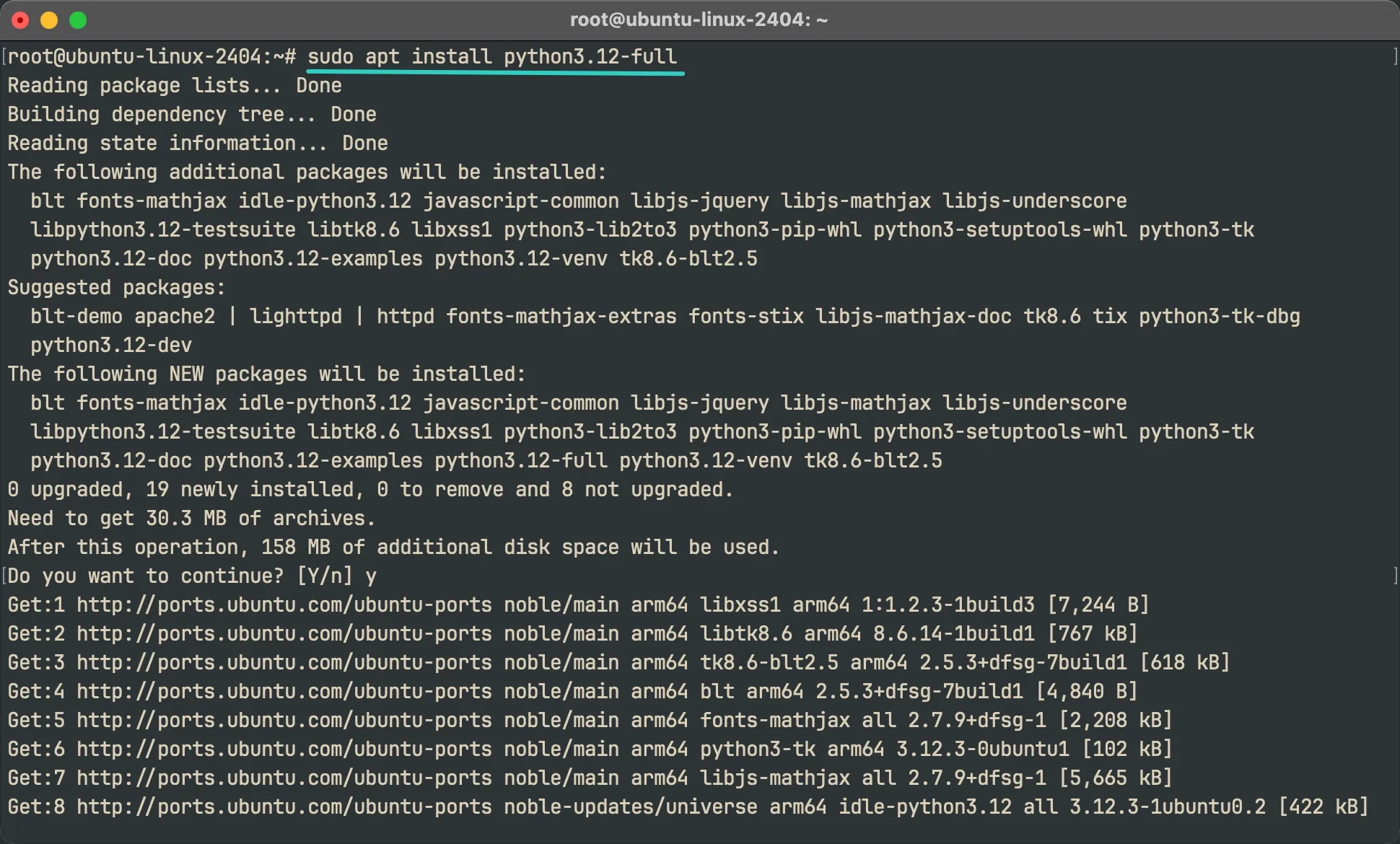 安装 Python 其他附加模块