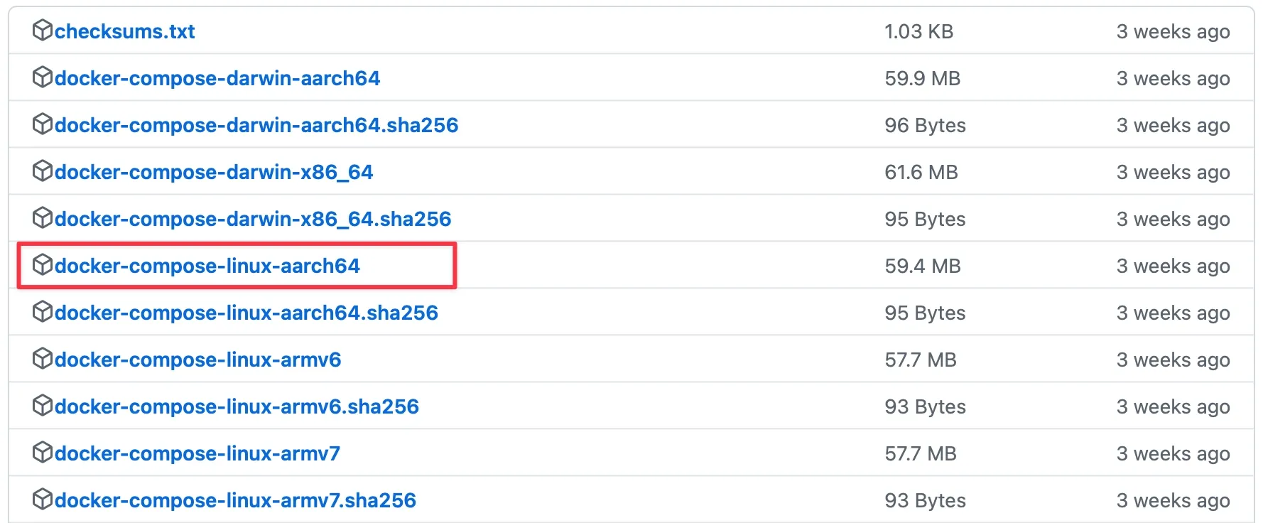 docker-compose下载