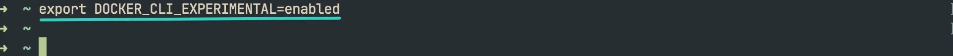 启用 buildx 插件