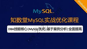 知数堂MySQL实战优化课程