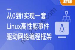 基于C++从0到1手写Linux高性能网络编程框架