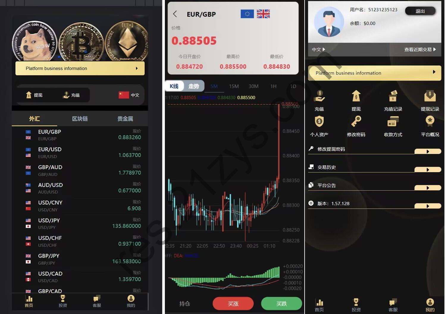 微交易多行情盘 多语言PHP平台源码 扩展redis phpinfo