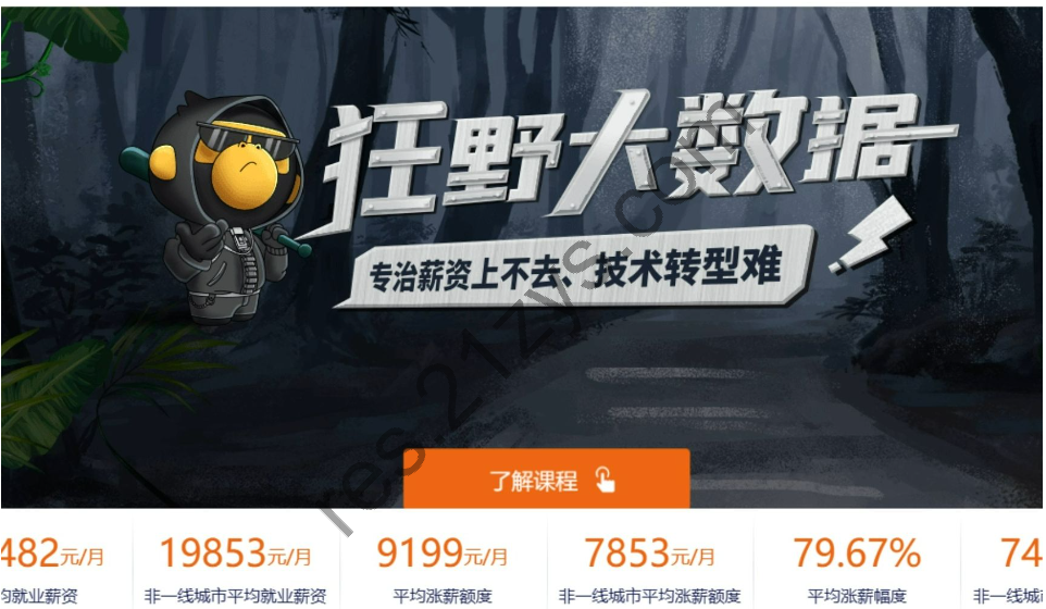 黑马狂野大数据7期
