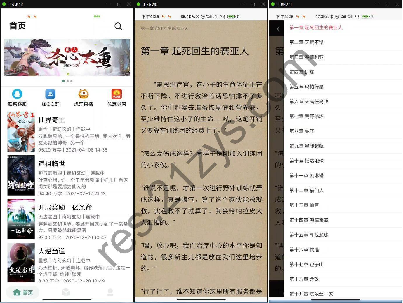 APP小说网站源码 运营版