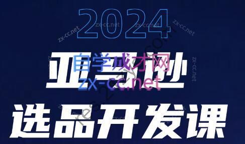 2024亚马逊选品开发课