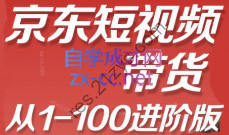 飞飞淇·京东短视频带货，从1-100进阶版（更新24年6月）