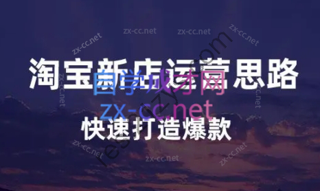 大海·淘宝打造爆款系统运营课