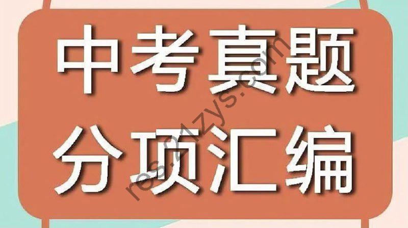 《十年中考真题 (2013-2024) 》全科分类汇编