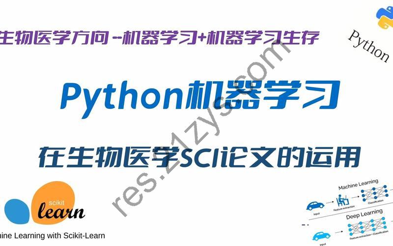 Python机器学习在生物医学SCI论文研究中的运用–完全版