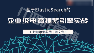 【儒猿】基于Elasticsearch的企业级电商搜索引擎实战