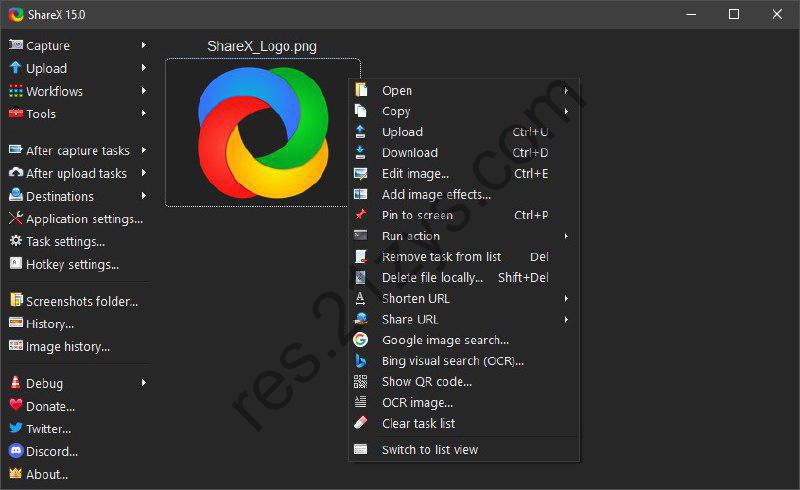 ShareX (最强屏幕工具)v17.0.0便携版_安装版  【PC屏幕截图软件】