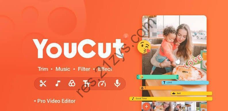 YouCut – 视频剪辑 v1.662.1201