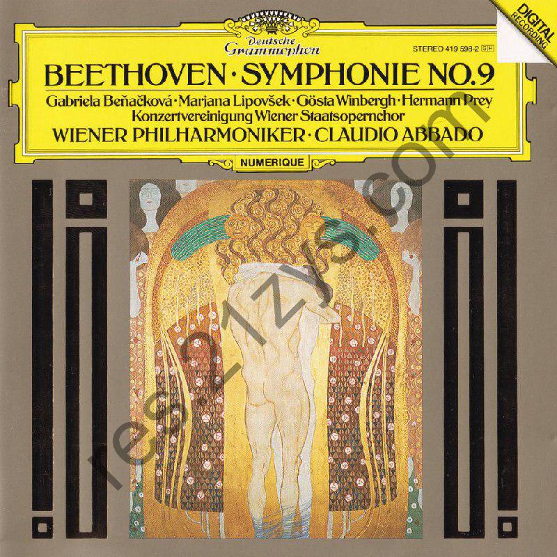 Beethoven – Claudio Abbado, Wiener Philharmoniker – Symphonie No .9(1987) [FLAC]