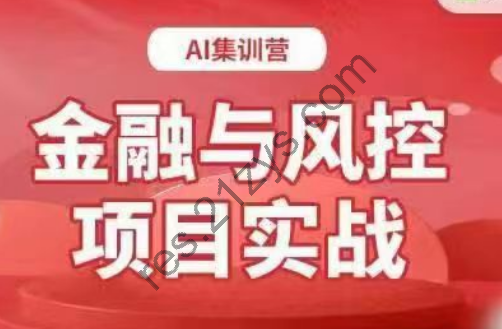 小象-金融风控项目实战|独家精品|完结MP4