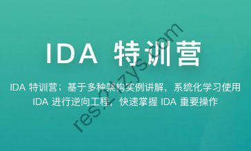 看雪IDA特训营