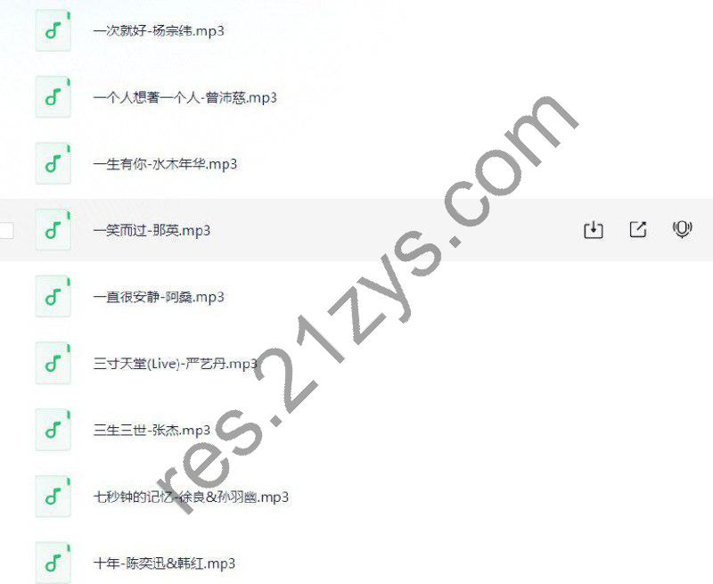 2000-2020历年华语神曲209首无损音乐合辑 [320K_MP3][1.9G] 车载音乐集锦