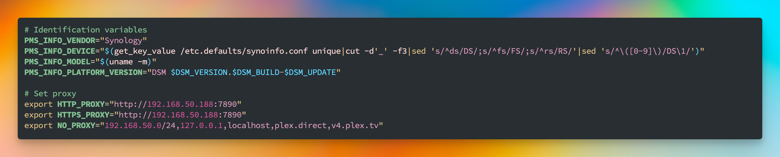 Plex 设置 HTTP 网络代理-Stewed Noodles 资源
