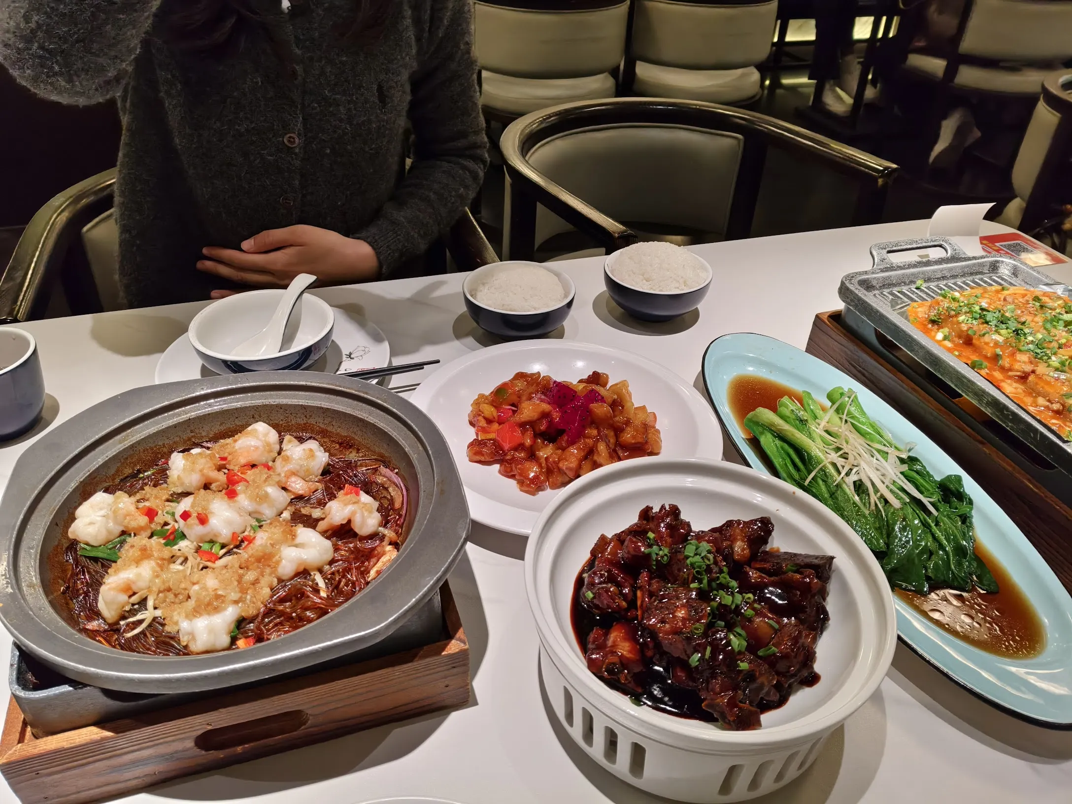 Ate at Green Tea Restaurant with Lingling