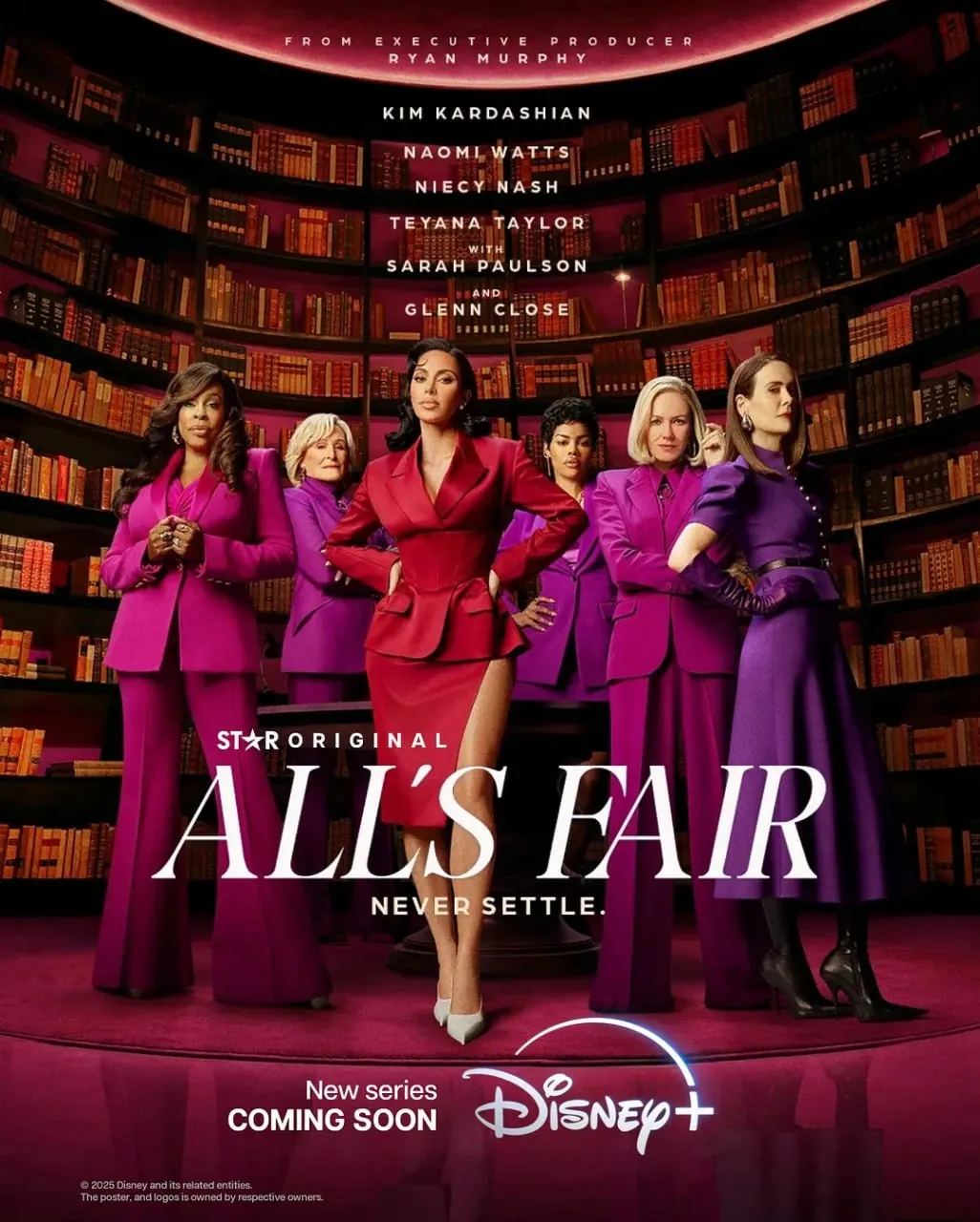 诉讼女王 All's Fair (2025) 剧照，金·卡戴珊领衔主演，展现女性律师团队风采