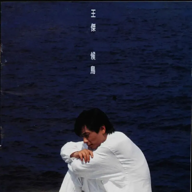 王杰1994候鸟专辑FLAC无损封面，候鸟掠过灰蓝天际