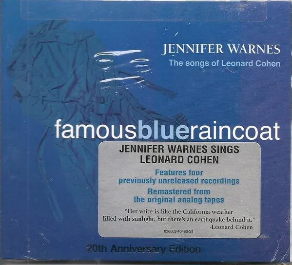 Jennifer Warnes 蓝雨衣 20周年纪念版 CD FLAC 无损音乐封面