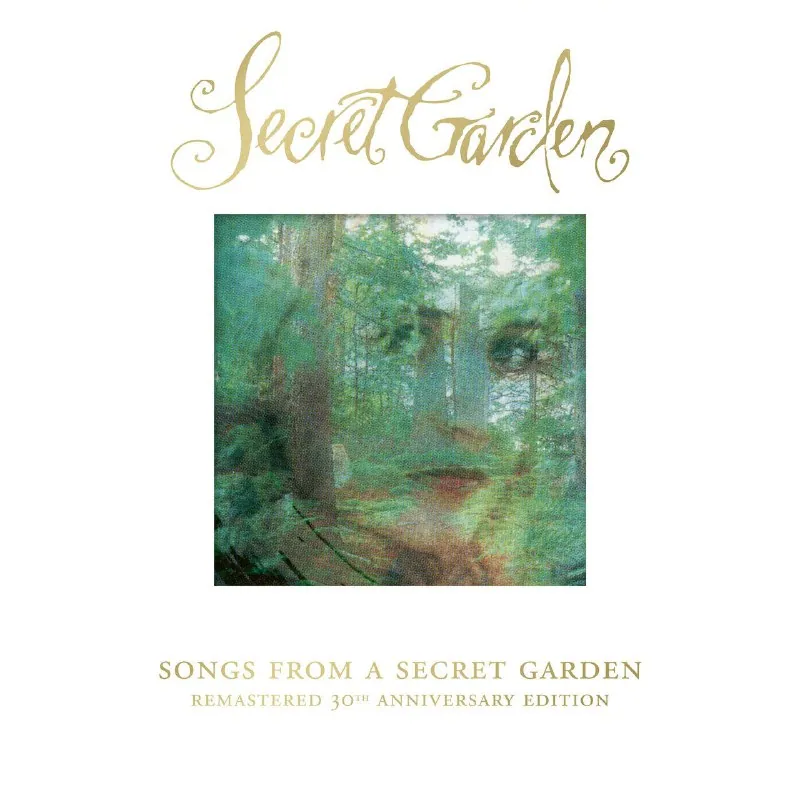 Secret Garden 30周年重制版Hi-Res封面，凯尔特竖琴与挪威森林雾色交织