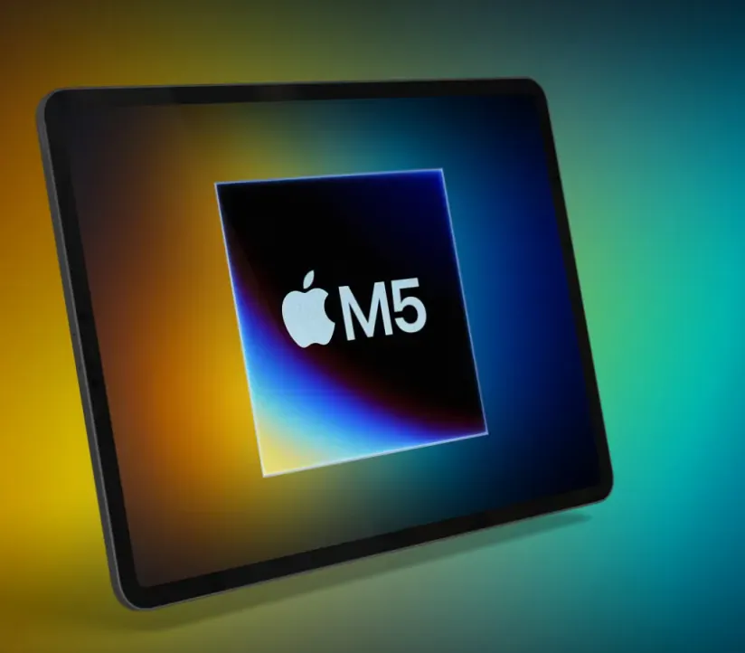 搭载M5芯片的全新iPad Pro渲染图 搭载M5芯片的全新iPad Pro渲染图