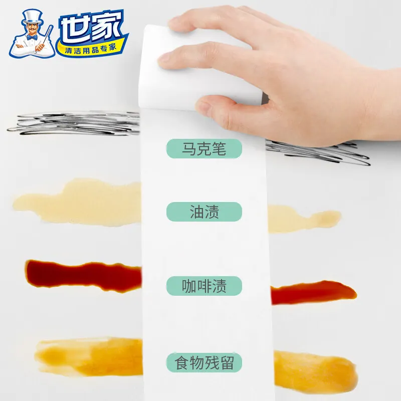 纳米魔术擦微塑料纤维脱落实验对比图