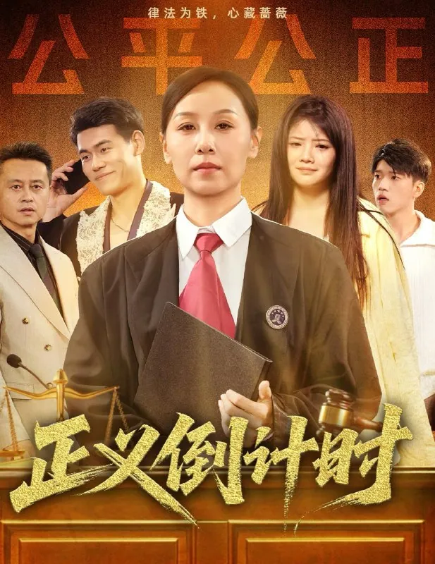 李启骏霍奕燃主演悬疑短剧正义倒计时50集海报