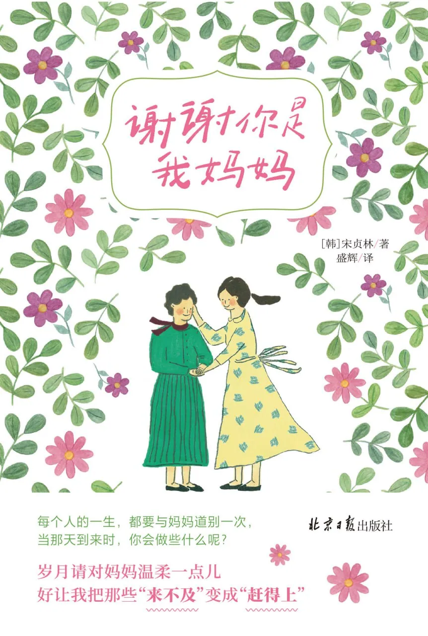 谢谢你是我妈妈封面：母女手牵手夕阳下剪影，温暖治愈