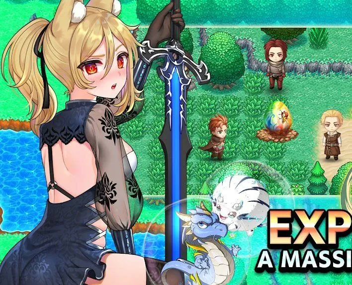 《梦幻怪兽》MOD版游戏主界面截图，展示丰富的怪兽和MOD菜单选项