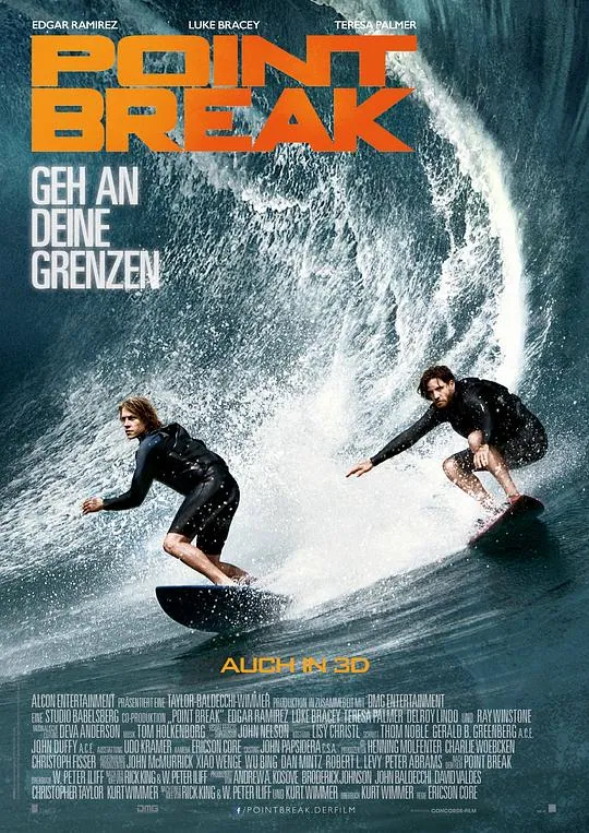 极盗者 Point Break 4K原盘电影封面