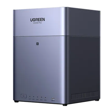 四盘位NAS仅782元！绿联DH4300 Plus抄底价 手机一碰备份全家数据