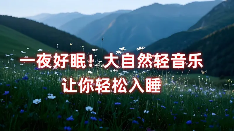 大自然助眠音乐合集封面