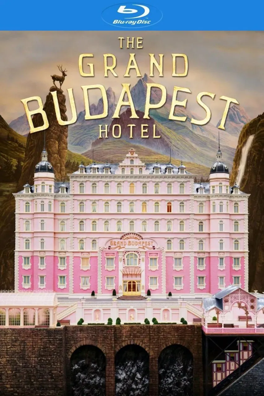 布达佩斯大饭店蓝光典藏版封面 布达佩斯大饭店蓝光典藏版封面