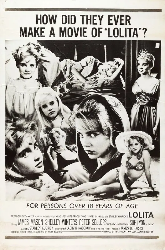 斯坦利·库布里克版《洛丽塔》4K修复版珍藏解读