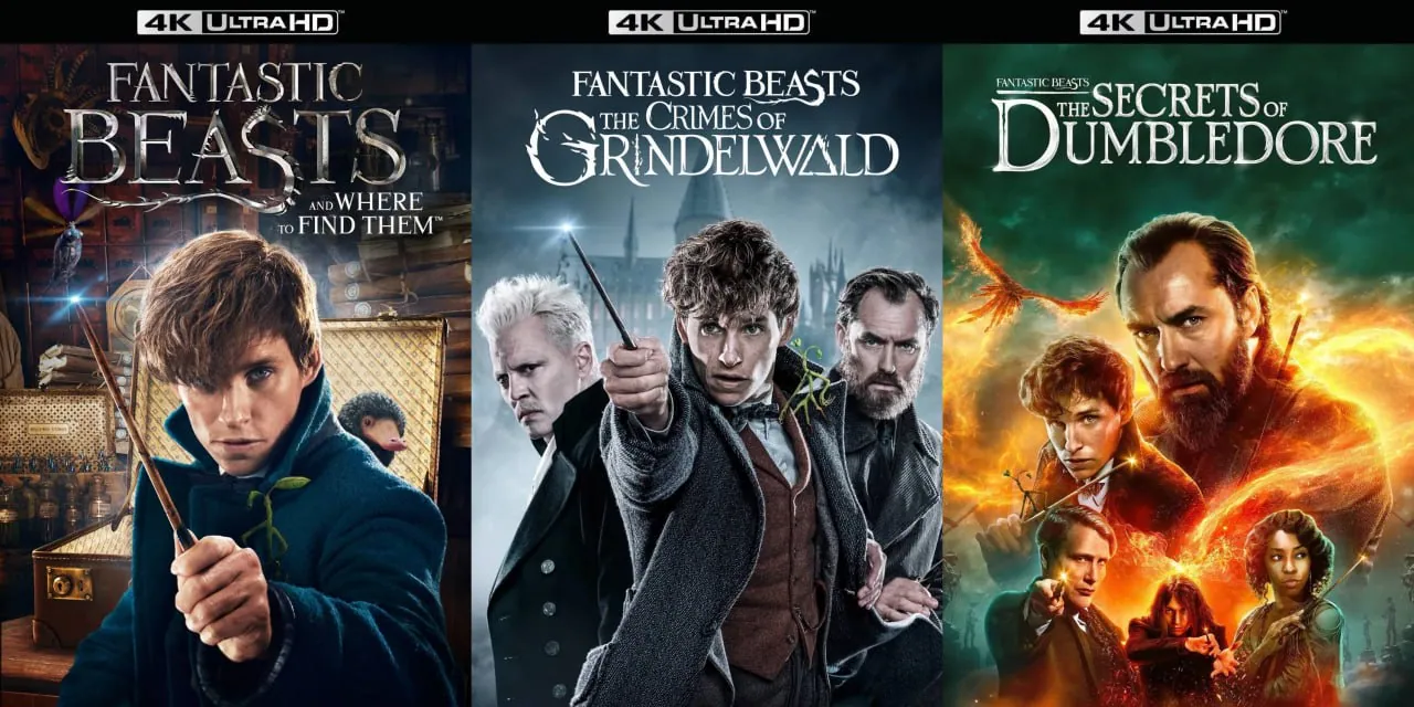 《神奇动物在哪里》三部合集 4K蓝光原盘REMUX杜比视界与杜比全景声国英双音轨内封简繁英双语特效字幕